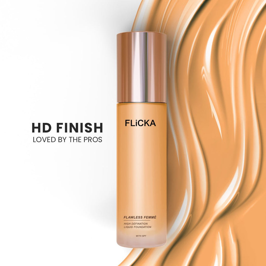 Flicka Flawless Femme HD Liquid Foundation