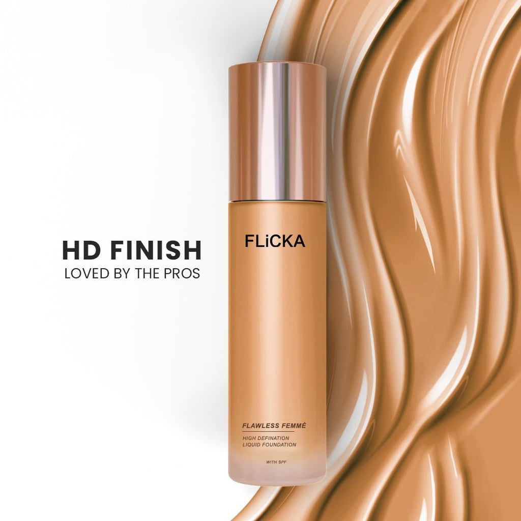 Flicka Flawless Femme HD Liquid Foundation