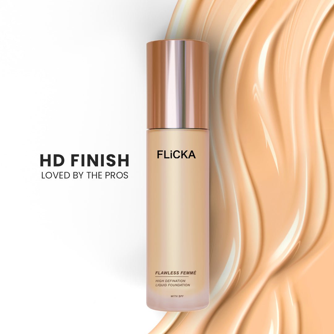Flicka Flawless Femme HD Liquid Foundation