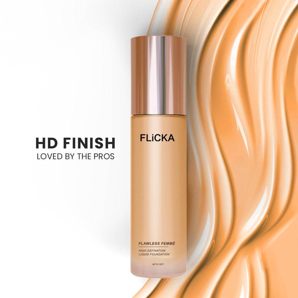 Flicka Flawless Femme HD Liquid Foundation
