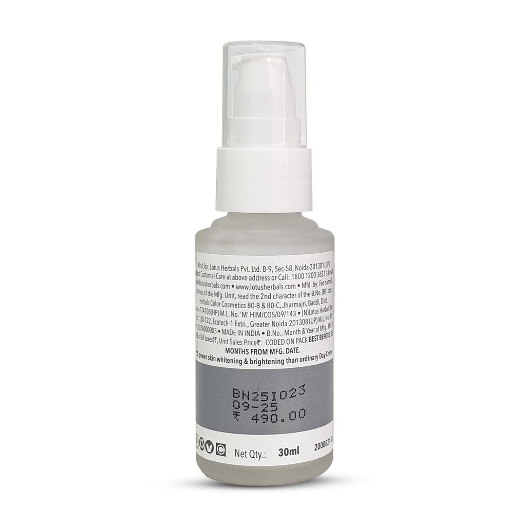 Lotus WhiteGlow Skin Brightening Serum+ Moisturiser