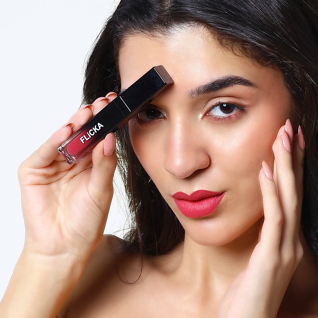 Flicka Set & Attack Liquid Matte Lipstick