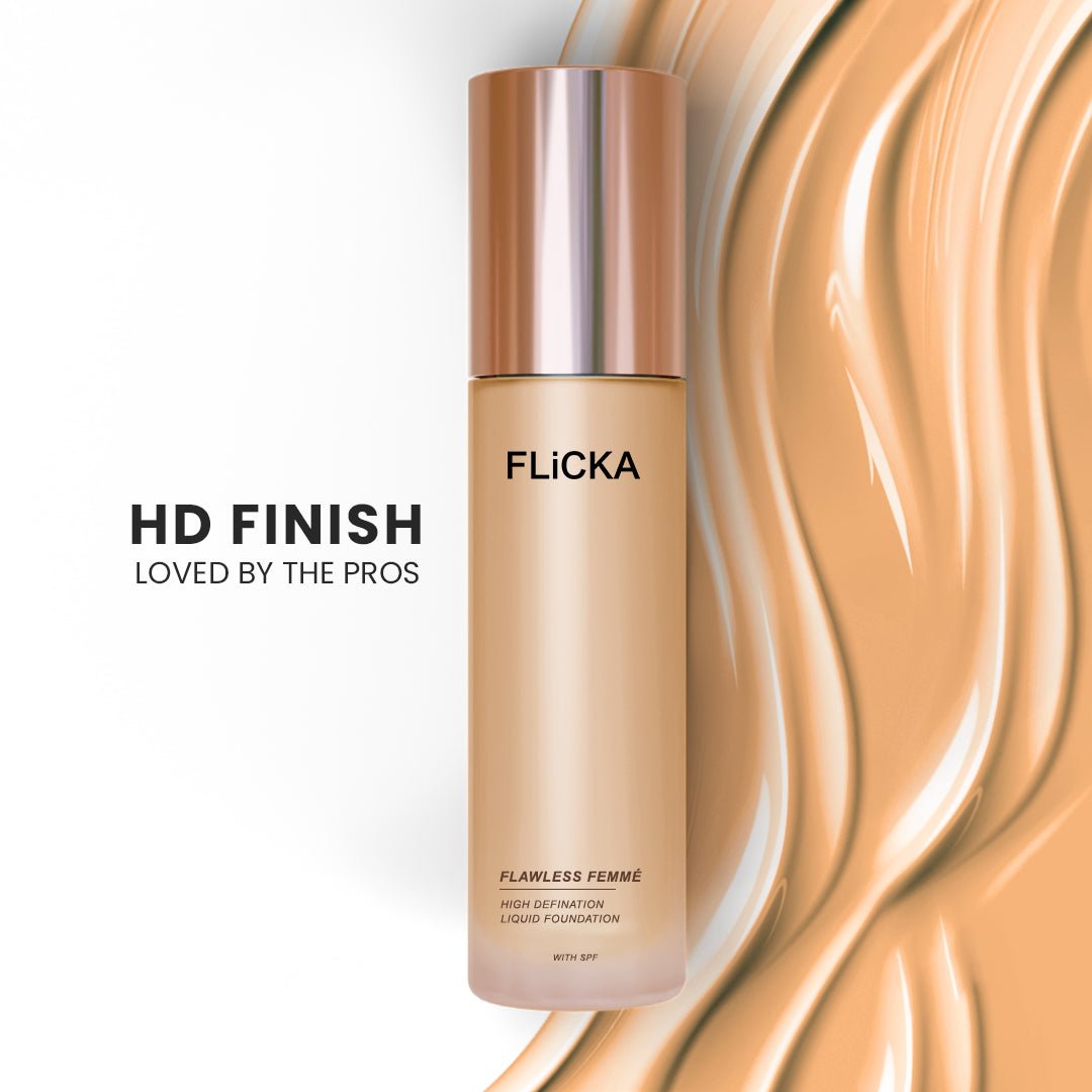 Flicka Flawless Femme HD Liquid Foundation