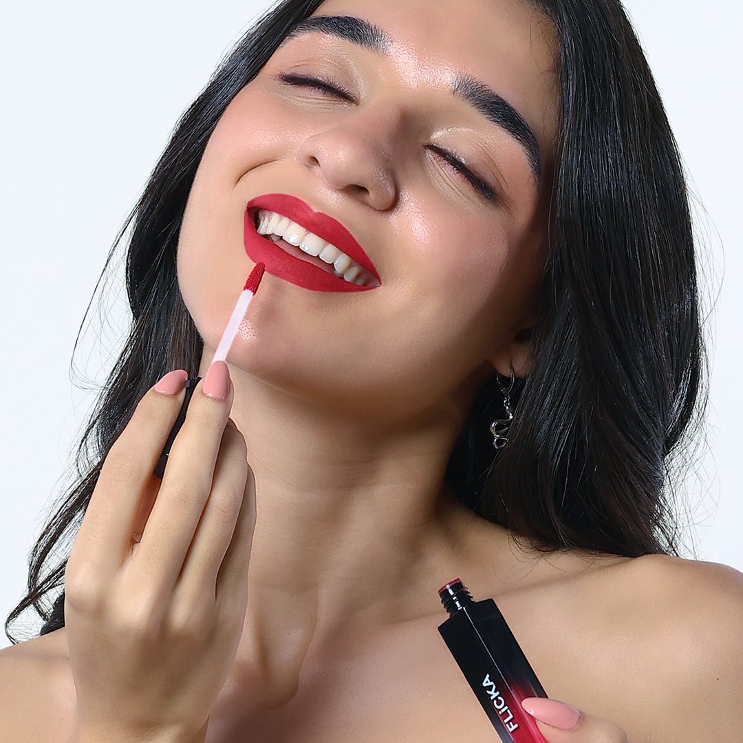 Flicka Set & Attack Liquid Matte Lipstick