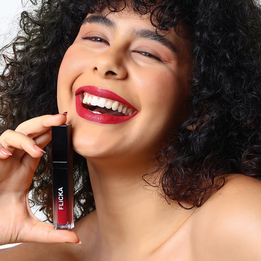 Flicka Set & Attack Liquid Matte Lipstick