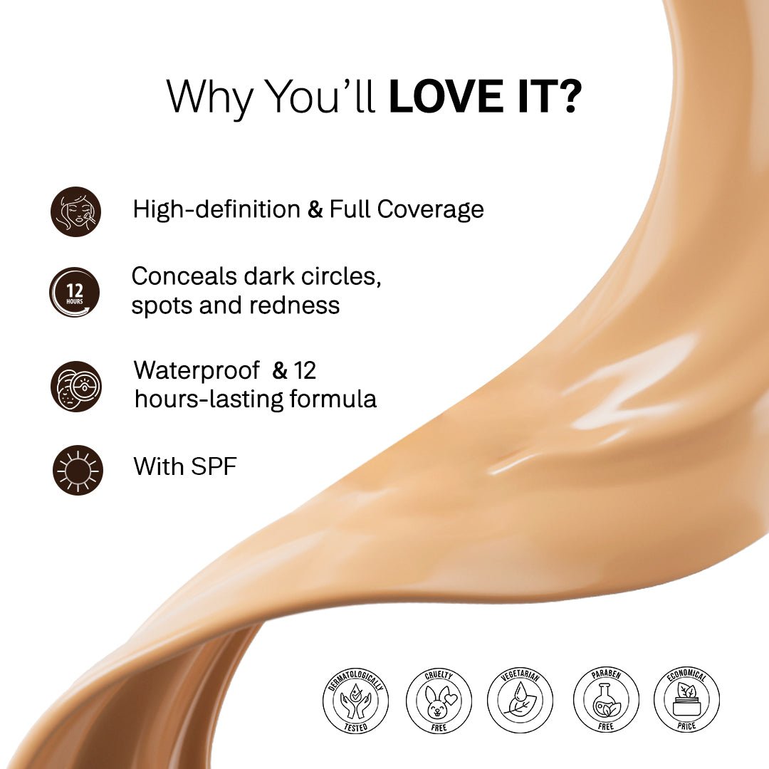 Flicka Flawless Femme HD Liquid Foundation