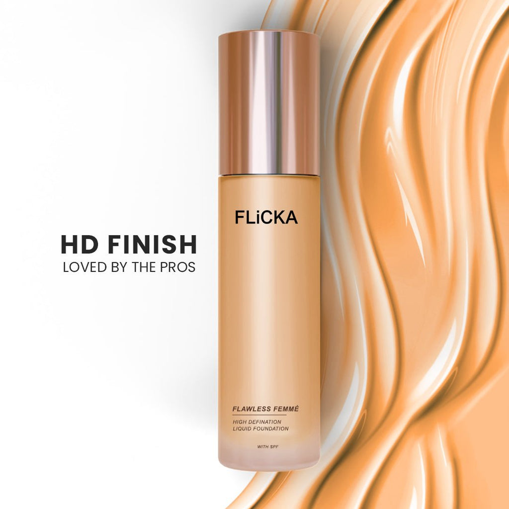 Flicka Flawless Femme HD Liquid Foundation