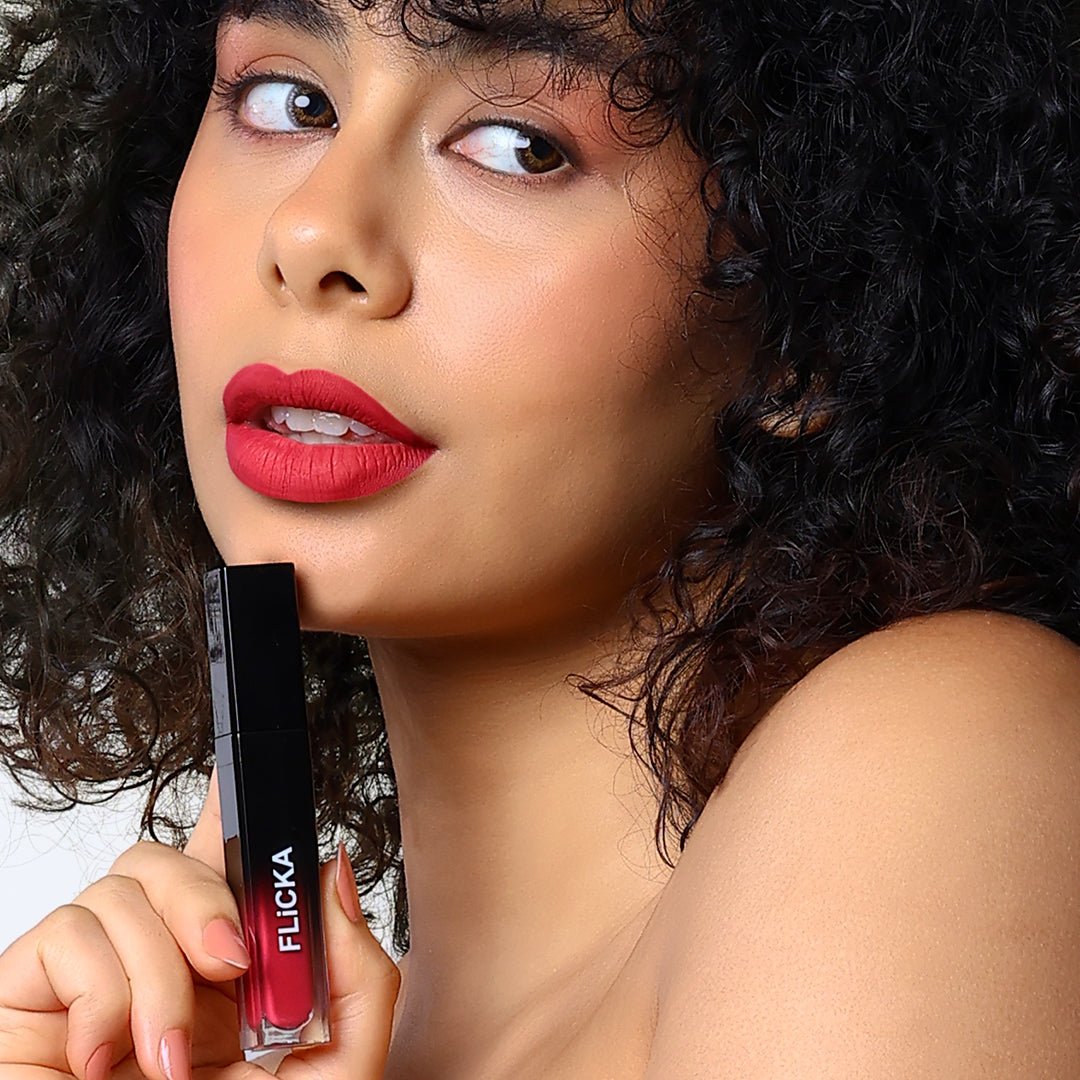 Flicka Set & Attack Liquid Matte Lipstick