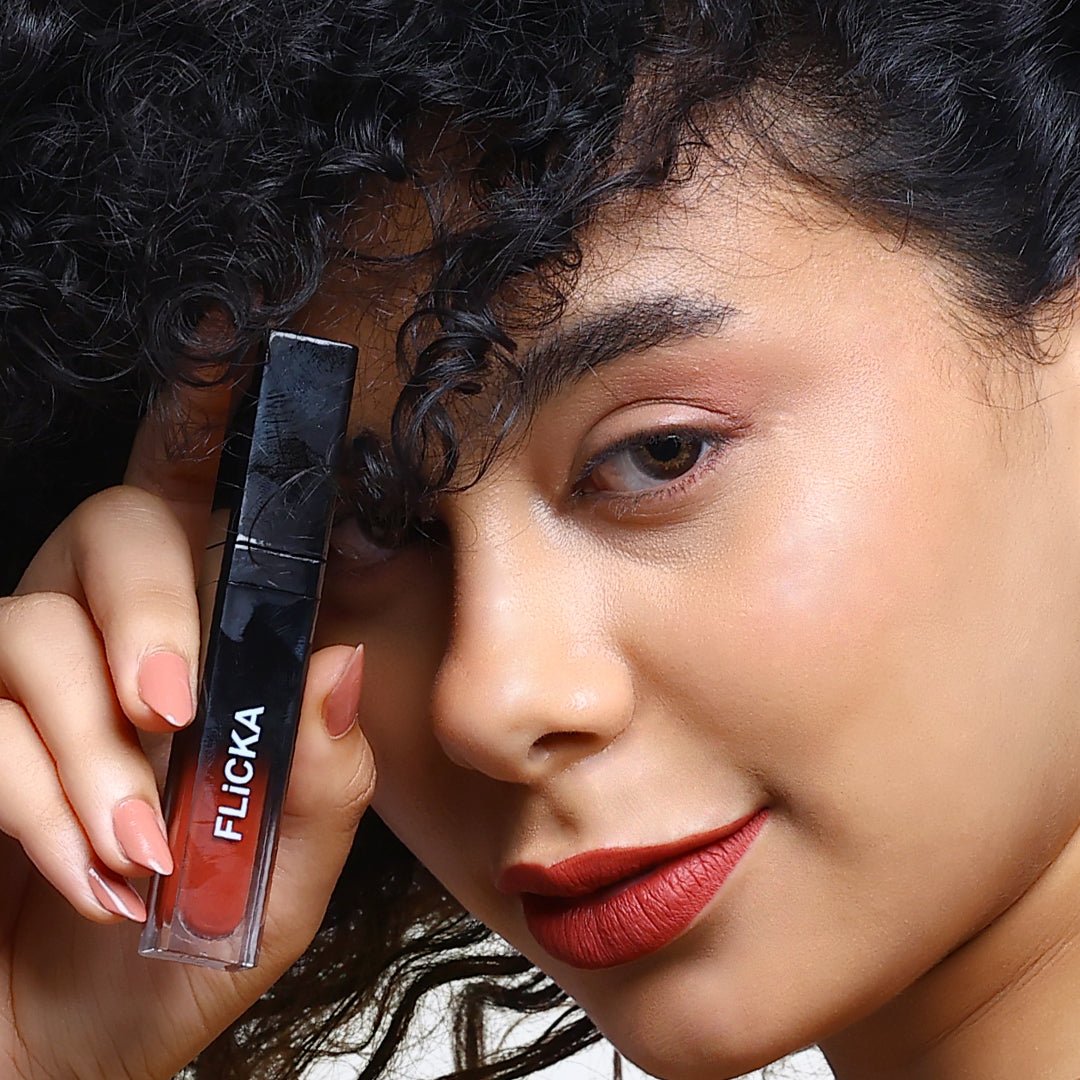 Flicka Set & Attack Liquid Matte Lipstick