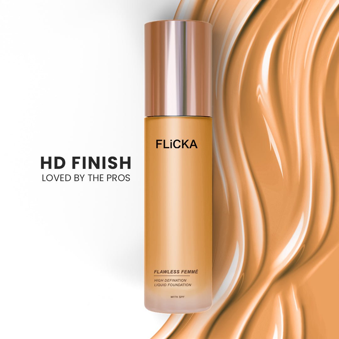 Flicka Flawless Femme HD Liquid Foundation
