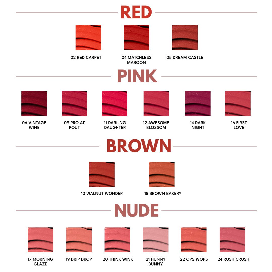 Flicka Set & Attack Liquid Matte Lipstick