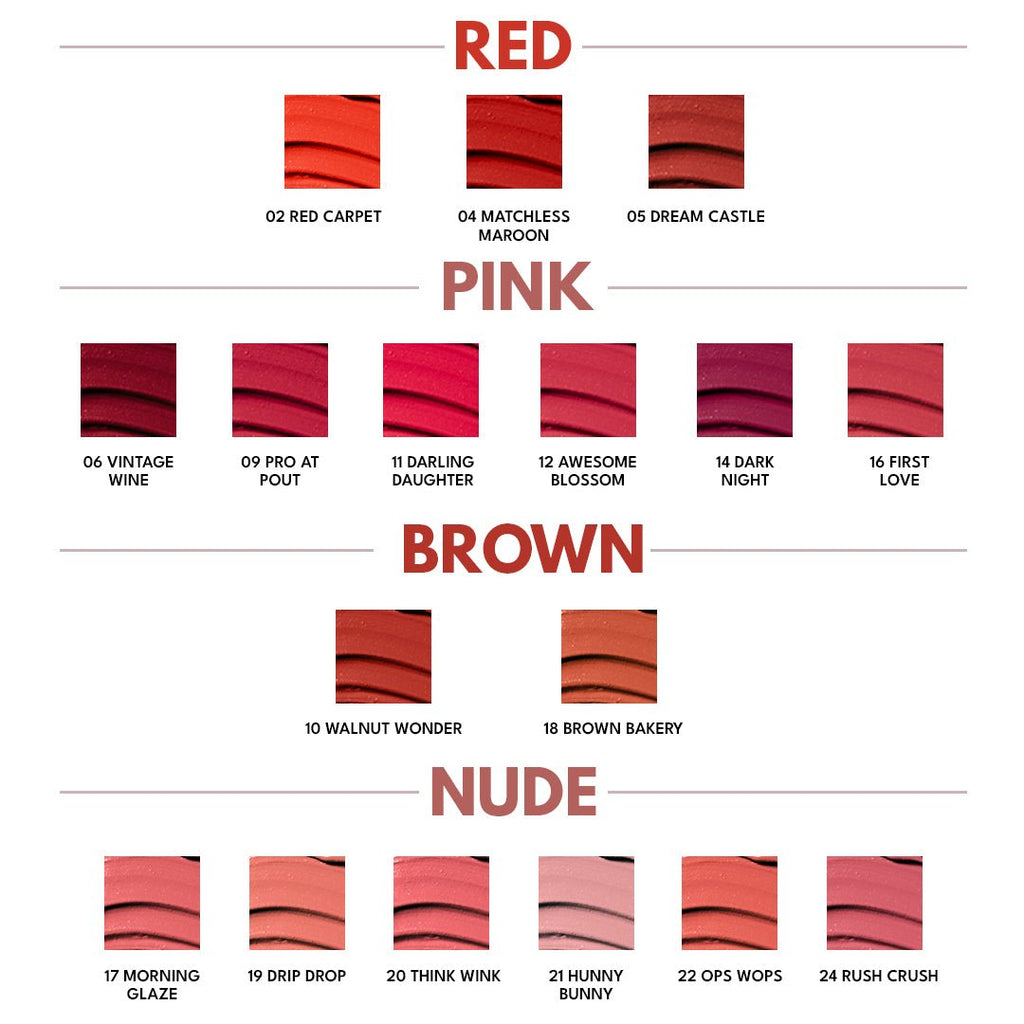 Flicka Set & Attack Liquid Matte Lipstick