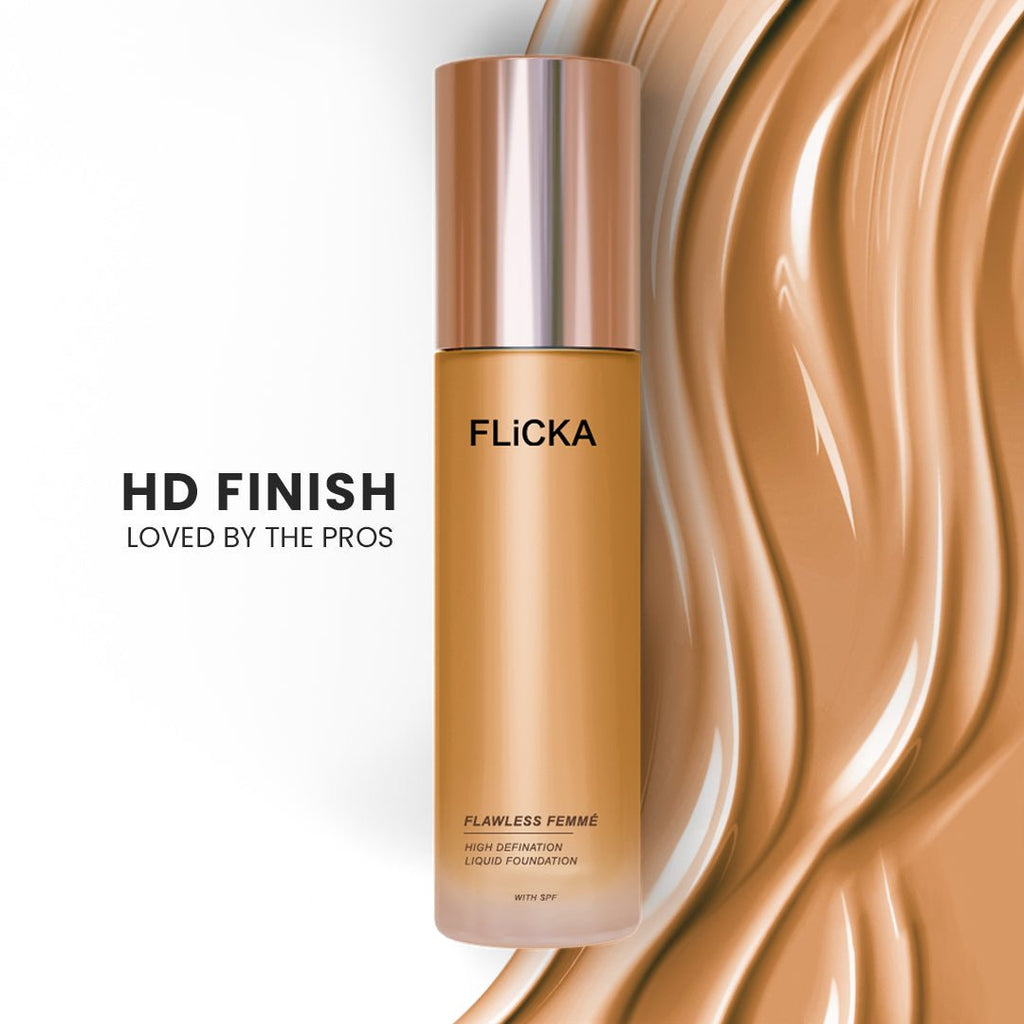Flicka Flawless Femme HD Liquid Foundation