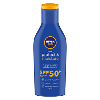 NIVEA Sun Lotion, SPF 50, with UVA & UVB Protection, 75 ml