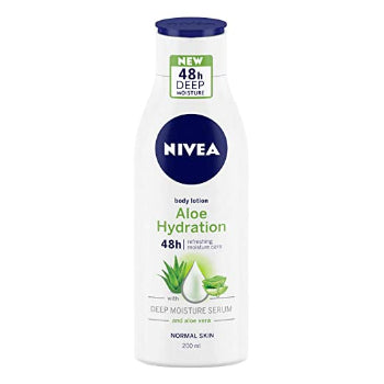 NIVEA Body Lotion, Aloe Hydration,  200 ml