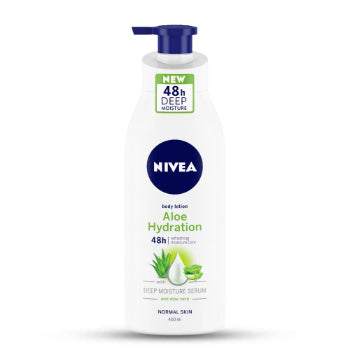 NIVEA Body Lotion, Aloe Hydration, 400 ml