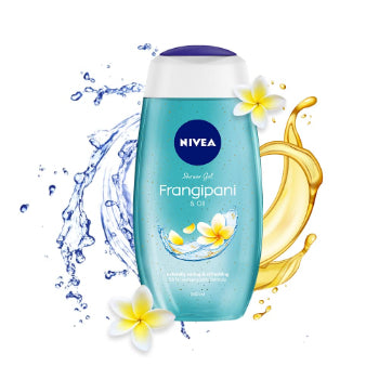 NIVEA Body Wash, Frangipani & Oil Shower Gel, 250ml