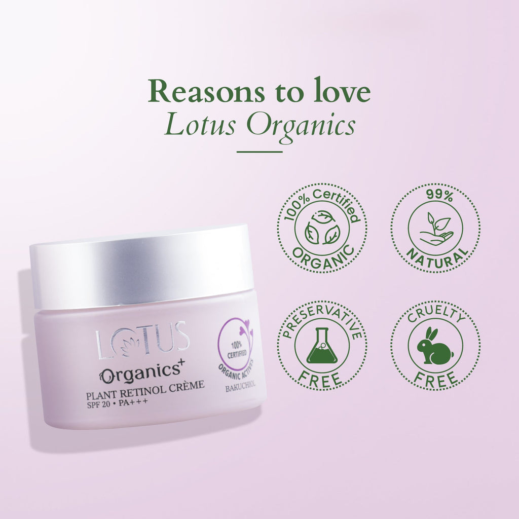 Lotus Bakuchiol Plant Retinol Crème