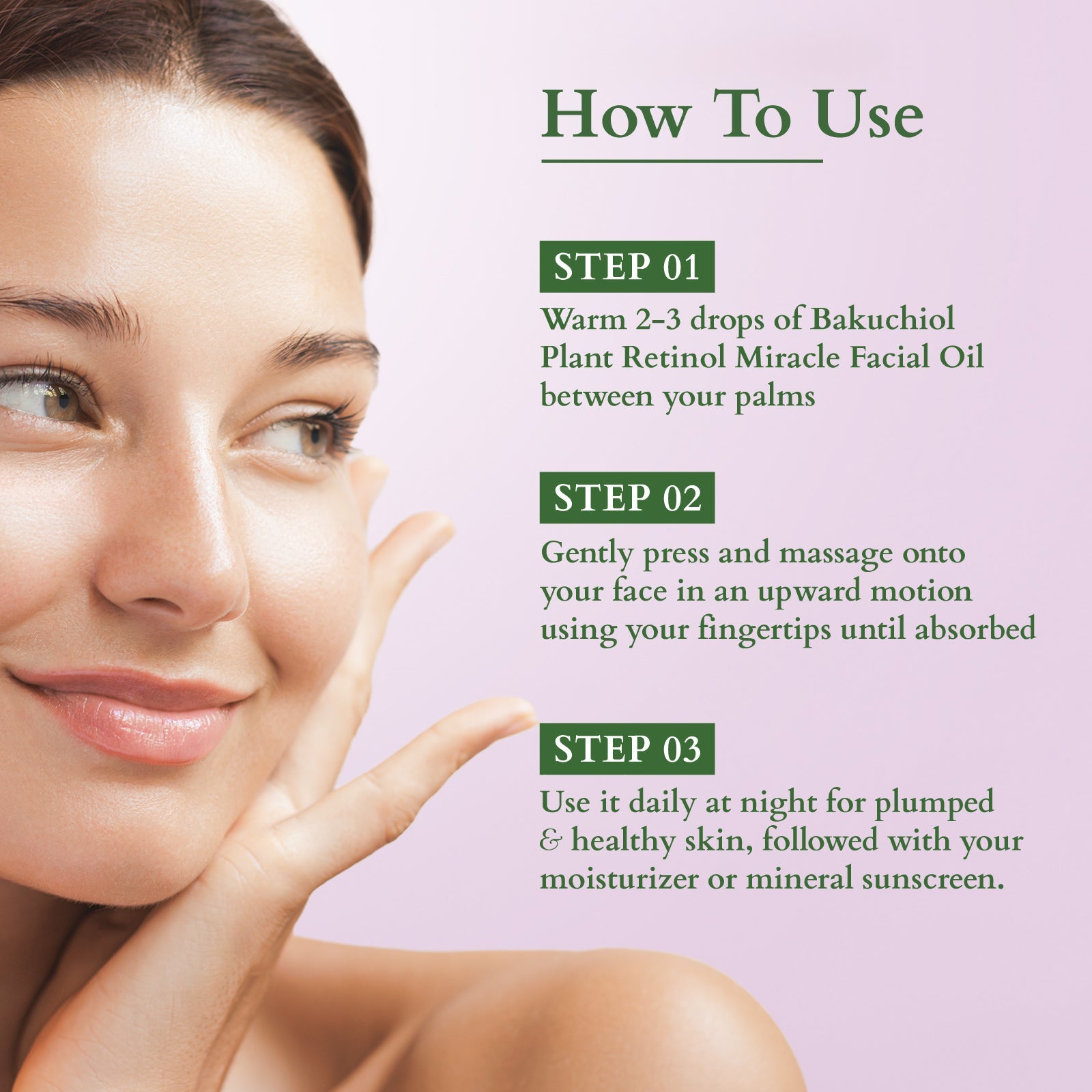 Lotus Bakuchiol Plant Retinol Miracle Face Oil