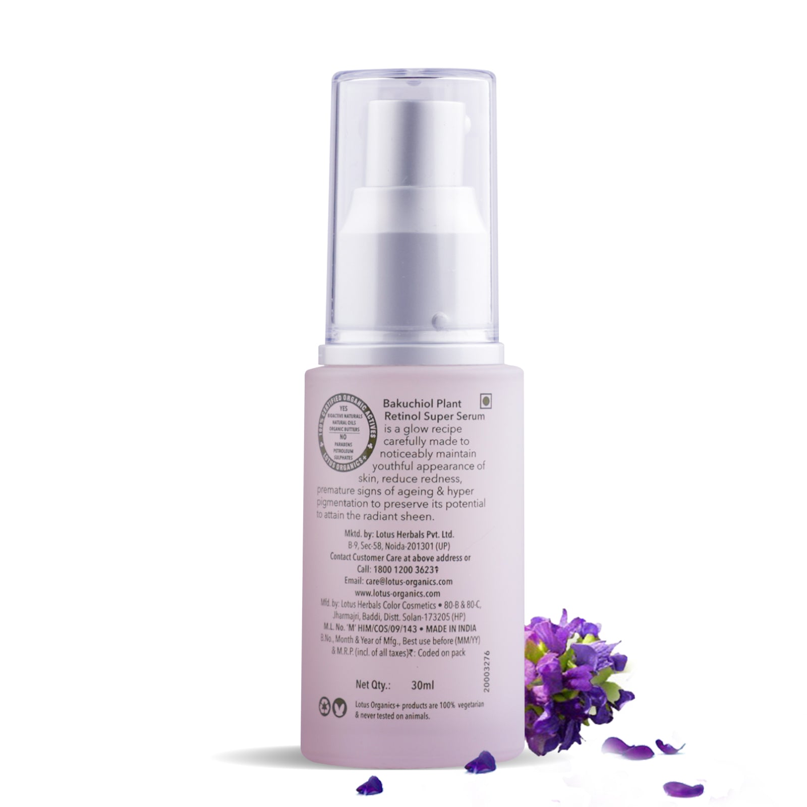 Lotus Bakuchiol Plant Retinol Super Serum