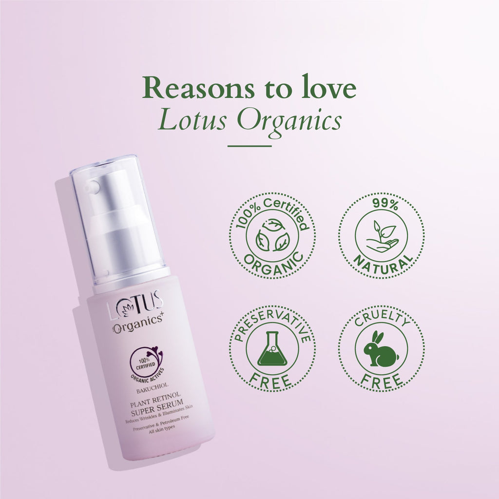 Lotus Bakuchiol Plant Retinol Super Serum