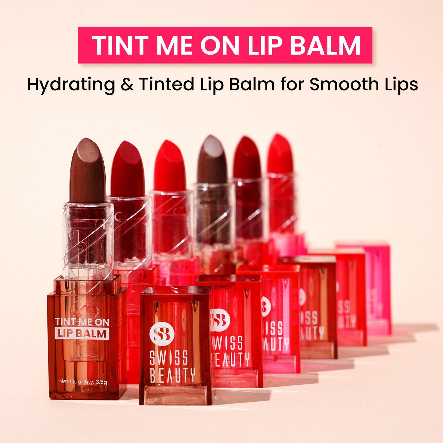 Swiss Beauty Tint Me On Lip Balm
