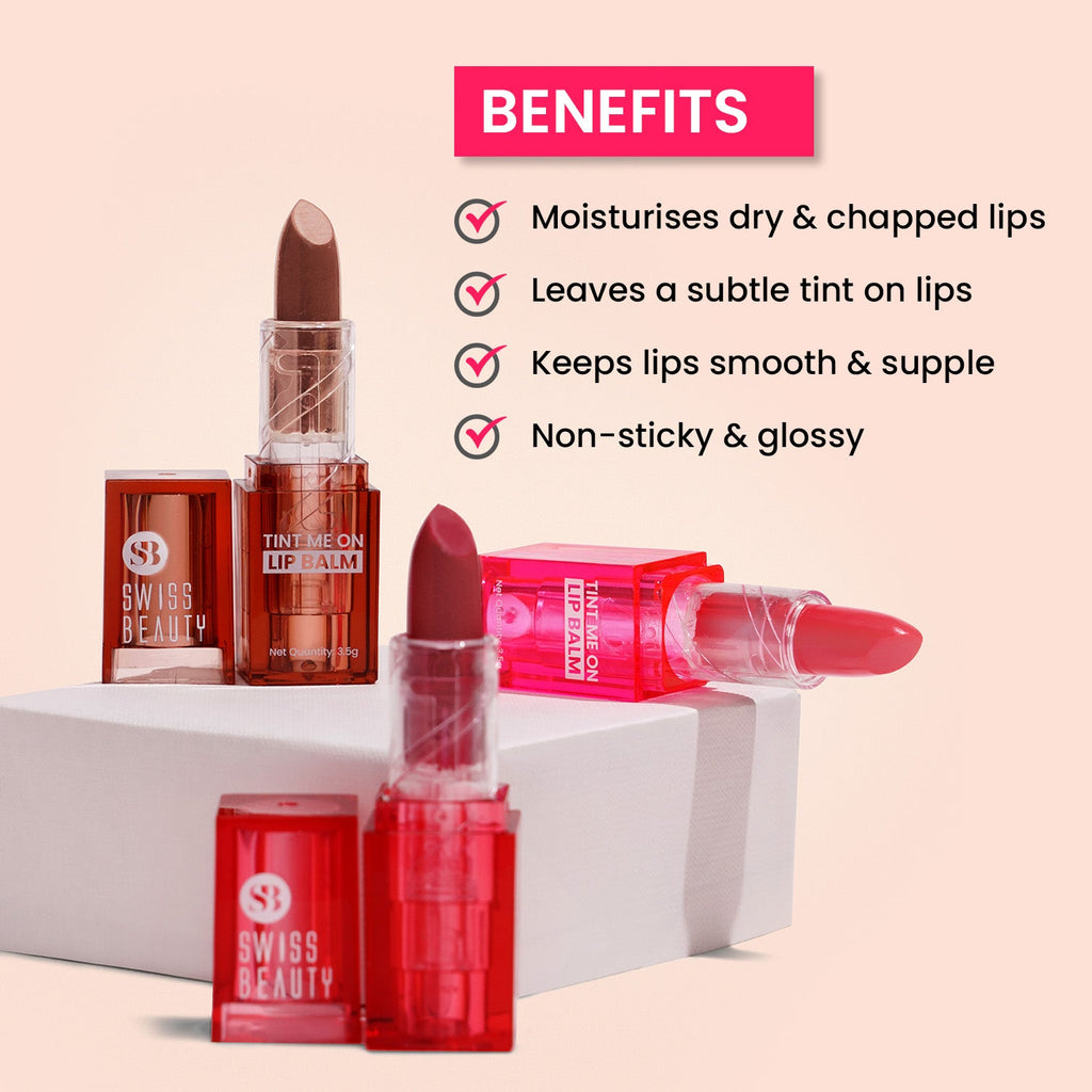 Swiss Beauty Tint Me On Lip Balm