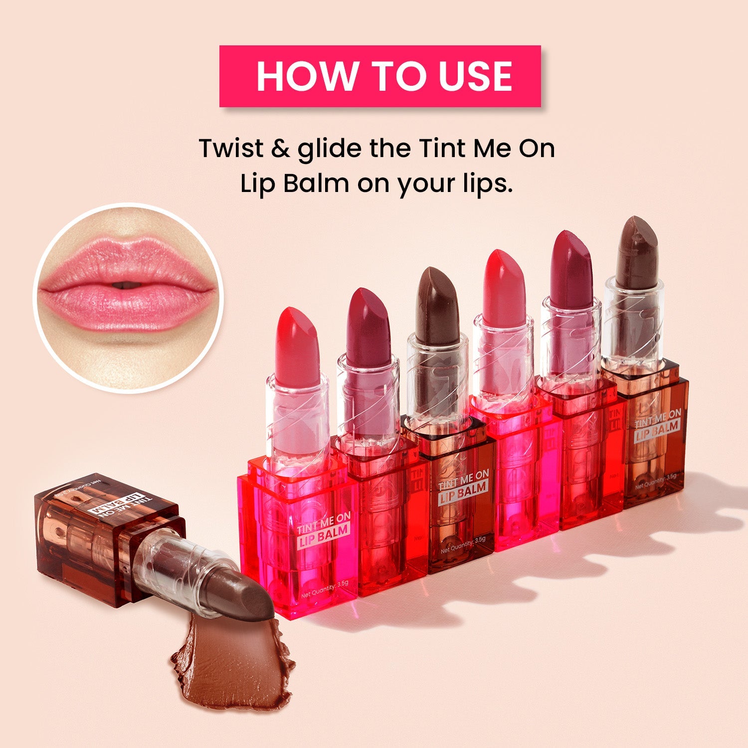 Swiss Beauty Tint Me On Lip Balm