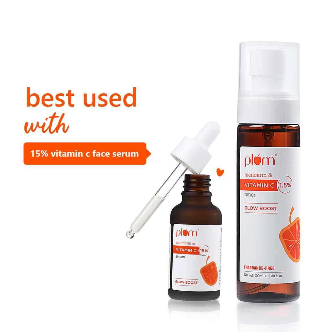 Plum 1.5% Vitamin C & Mandarin Pore Tightening Face Toner