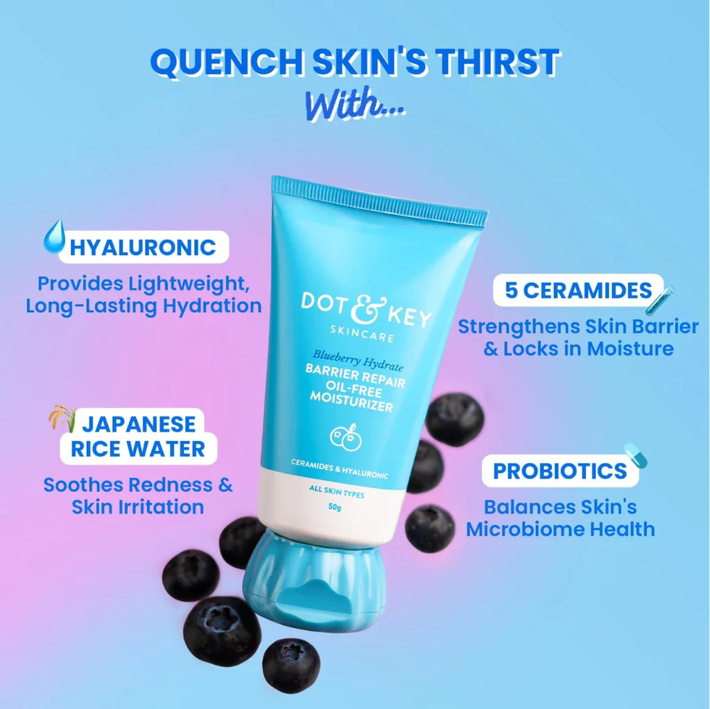 Dot & Key Barrier Repair Oil-Free Moisturizer With 5 Ceramides & Hyaluronic (50g)
