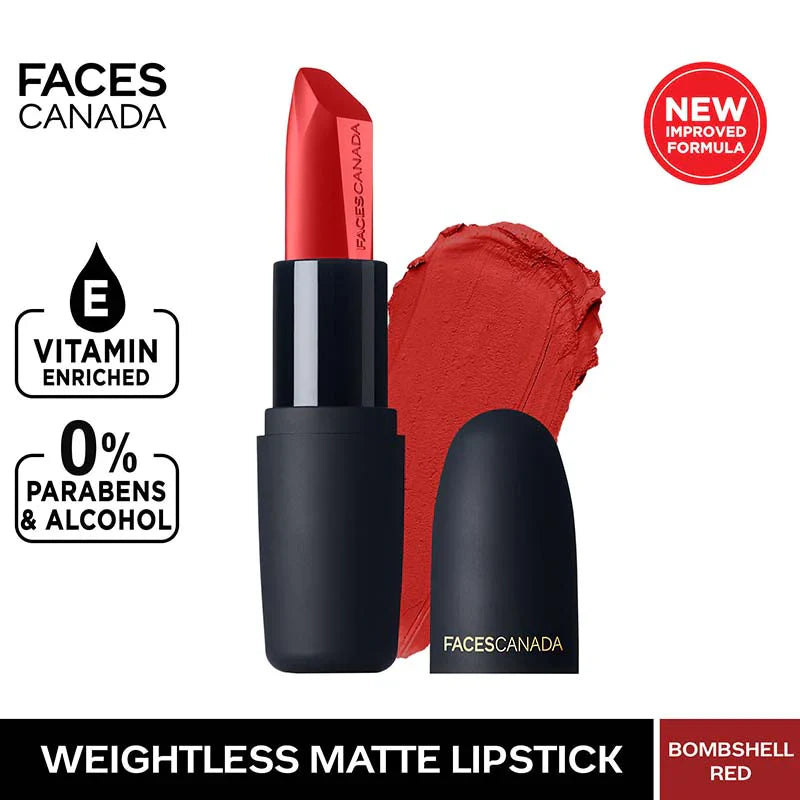 Faces Canada Weightless Matte Finish Lipstick (4.5gm)
