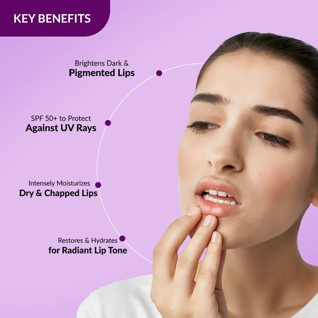 Fixderma Brightening & Tinted Lip Balm with SPF 50+