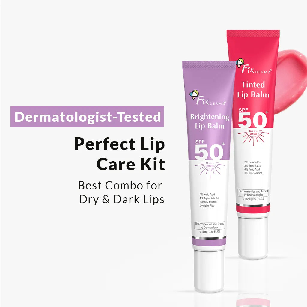 Fixderma Brightening & Tinted Lip Balm with SPF 50+