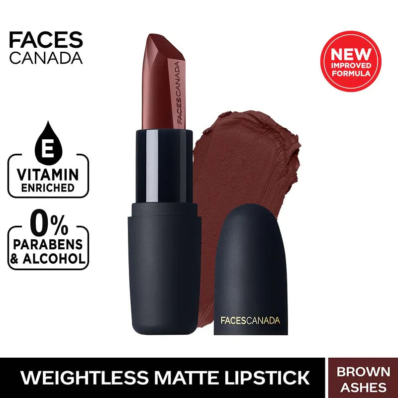 Faces Canada Weightless Matte Finish Lipstick (4.5gm)