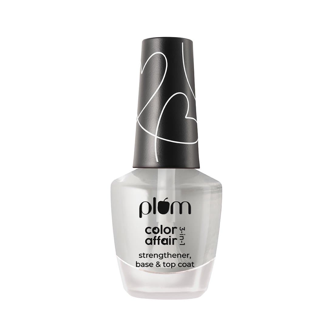 Plum Plum Color Affair 3-in-1 Strengthener, Base & Top Coat