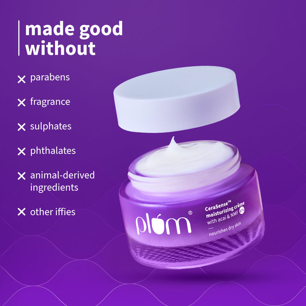 Plum CeraSense™ Moisturizing Cream with Ceramides & Peptides