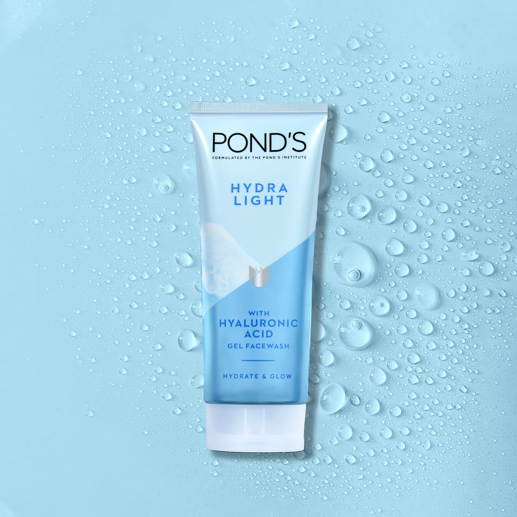POND'S Hydra Light Hyaluronic Acid Hydrating Gel Facewash - Hydrate and Glow