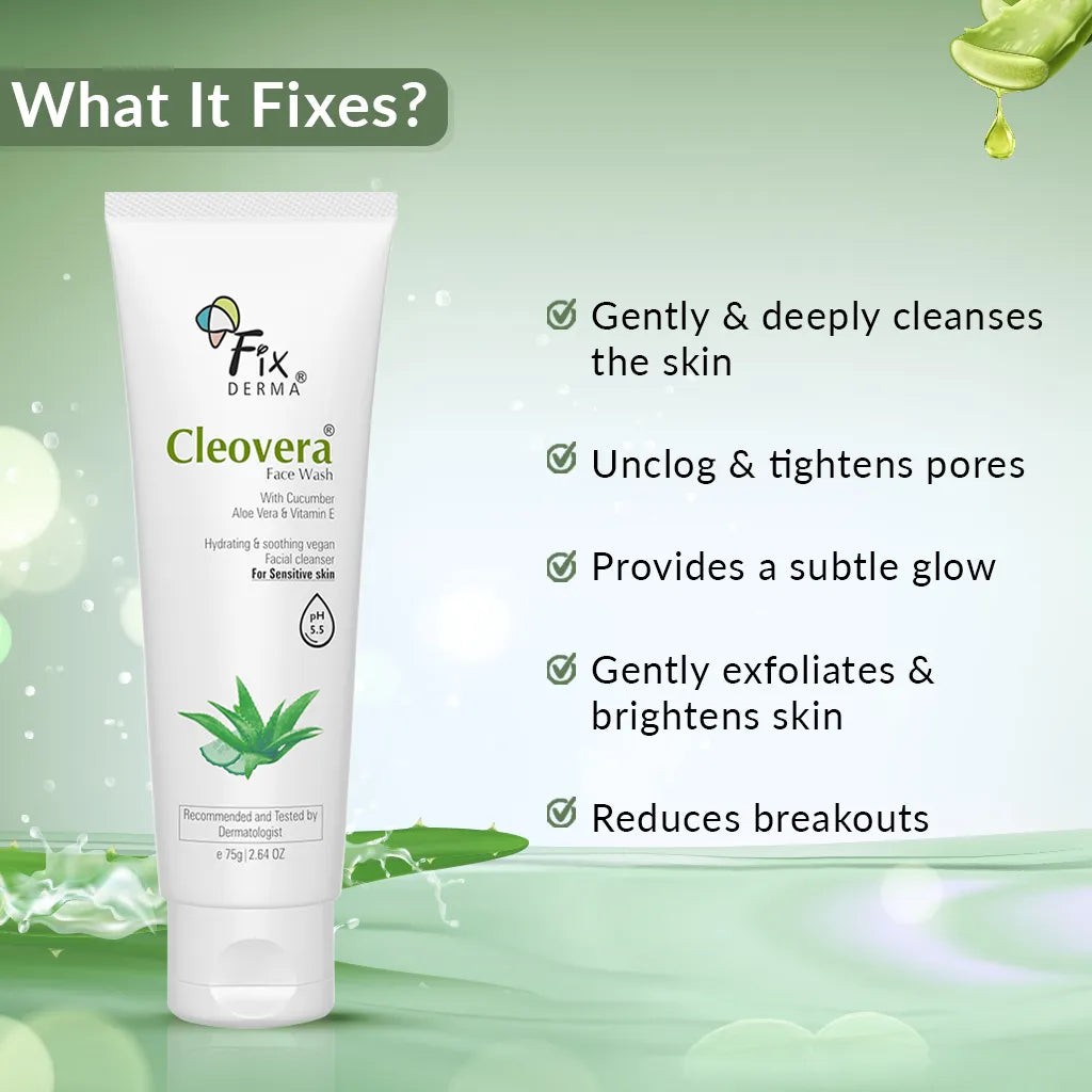 Fixderma Face Cream & Face Wash Combo