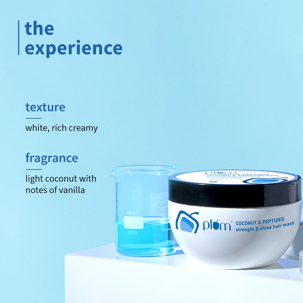 Plum Coconut & Peptides Hair Mask for Dry Hair
