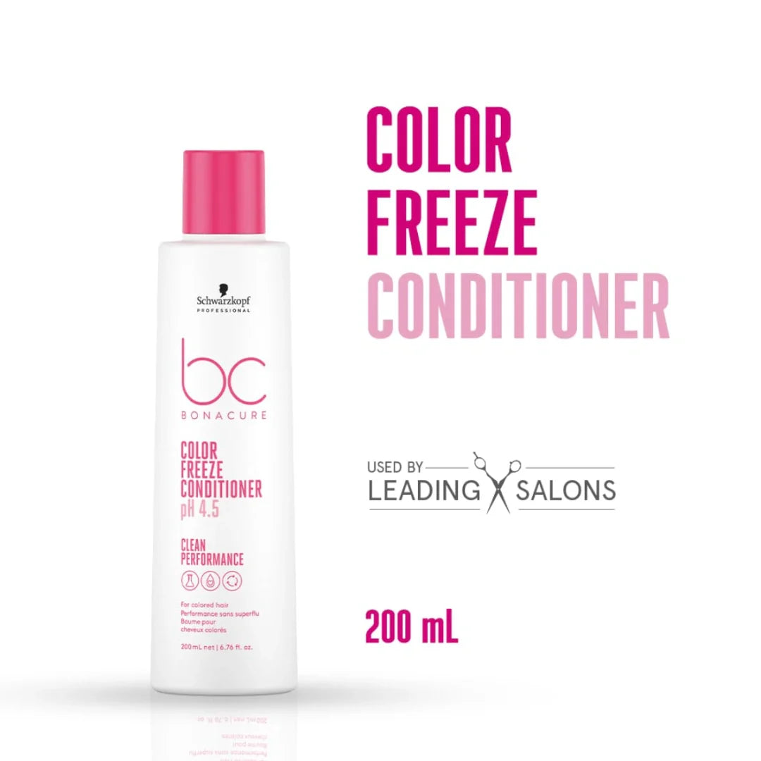 Schwarzkopf Professional Bonacure Ph4.5 Color Freeze Conditioner For Color Treated Hair Type 200ml