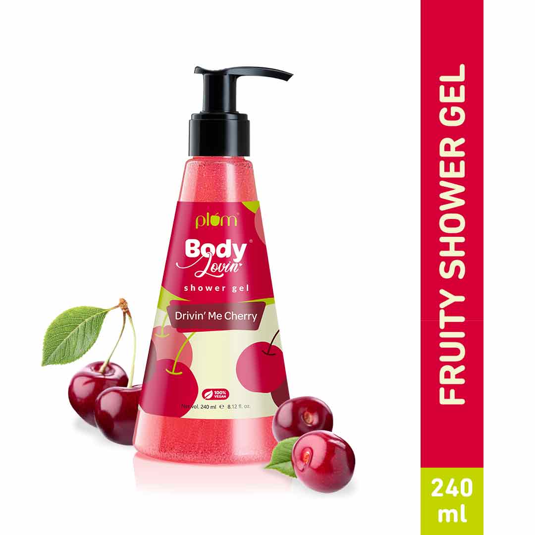 Plum Drivin' Me Cherry Shower Gel by Plum BodyLovin'