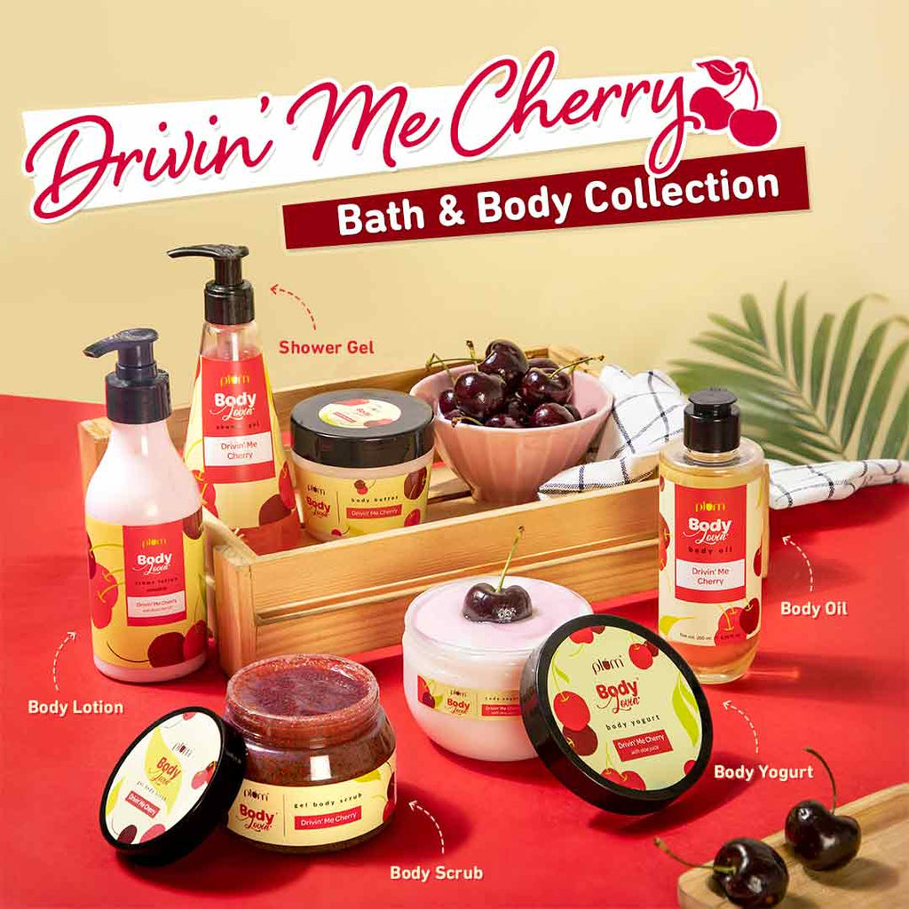Plum Drivin' Me Cherry Shower Gel by Plum BodyLovin'