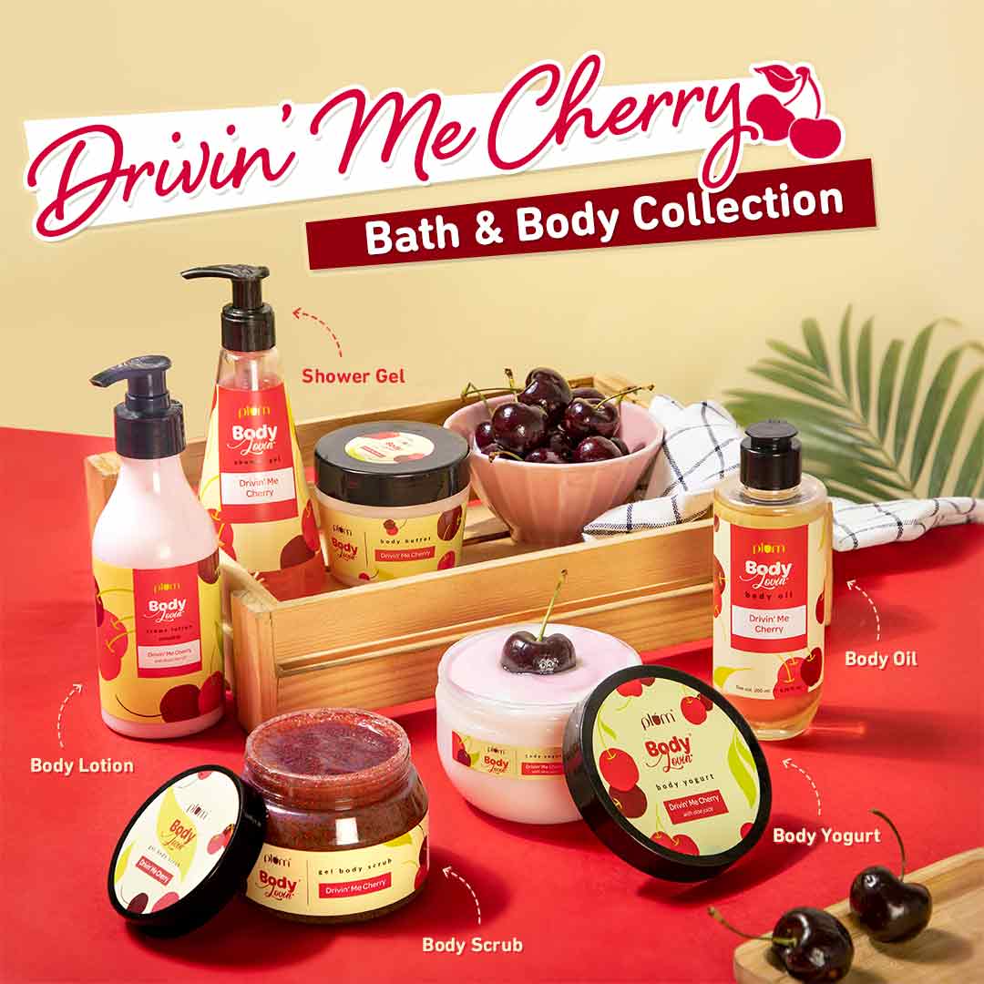 Plum Drivin' Me Cherry Shower Gel by Plum BodyLovin'