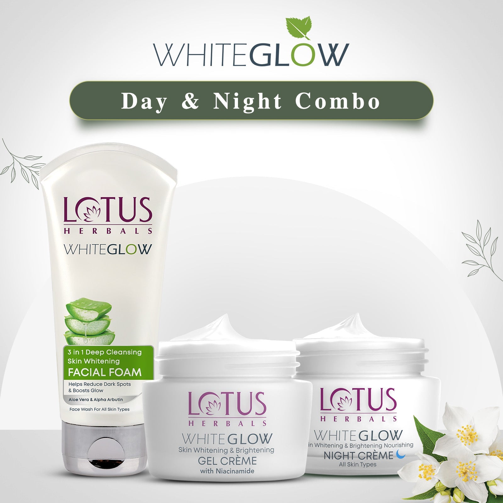 Lotus WhiteGlow Day and Night Pack