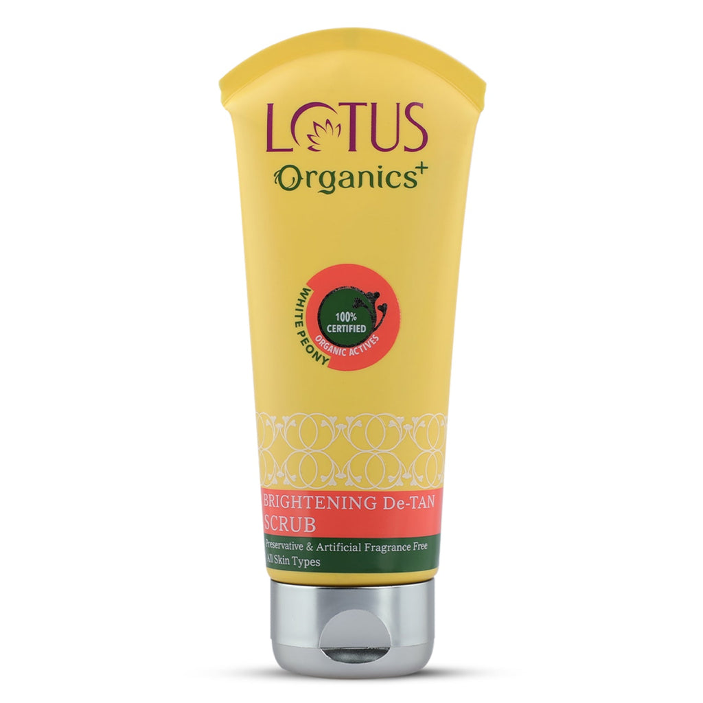 Lotus Organics+ Brightening De-Tan Scrub