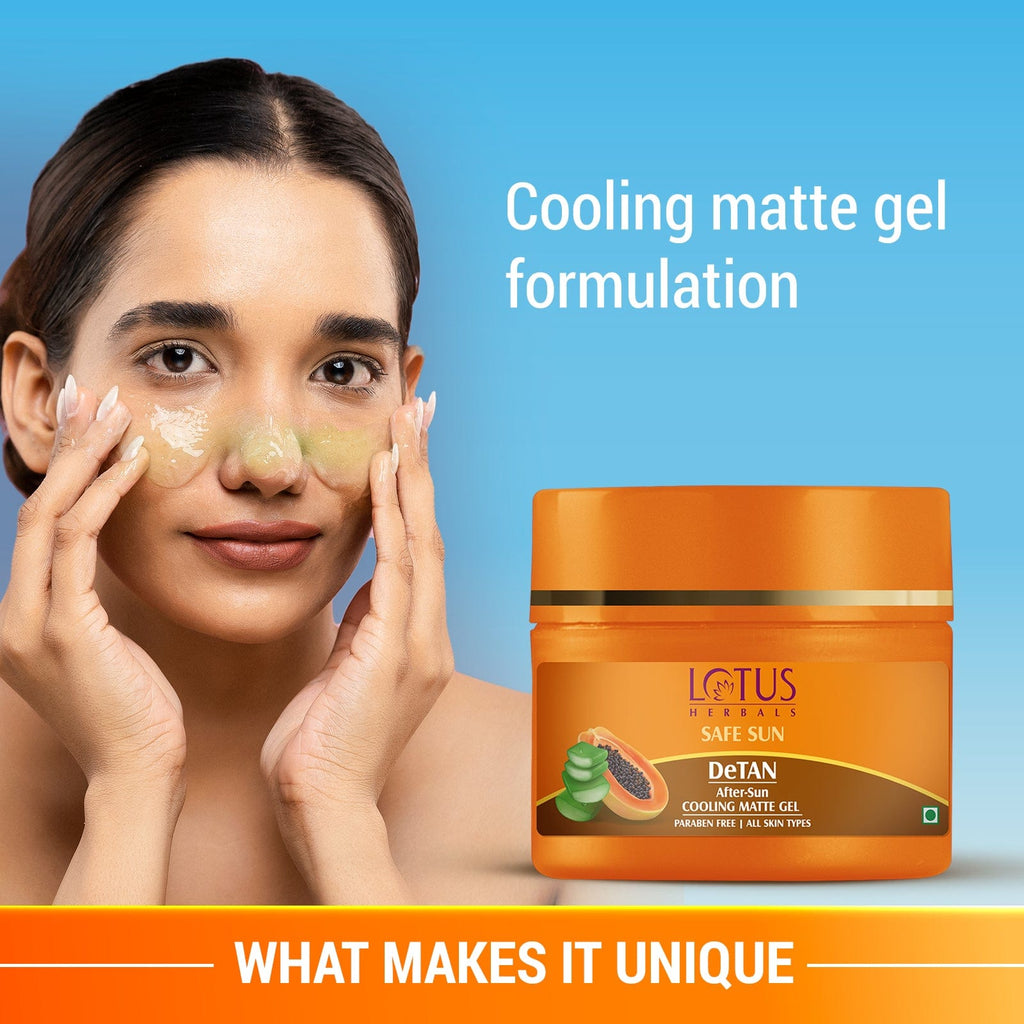 Lotus Safe Sun Suncare Trio for Oily Skin