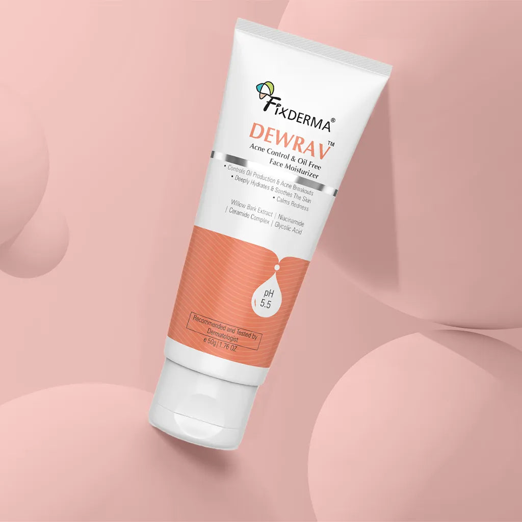 Fixderma Dewrav Acne Control & Oil Free Face Moisturizer