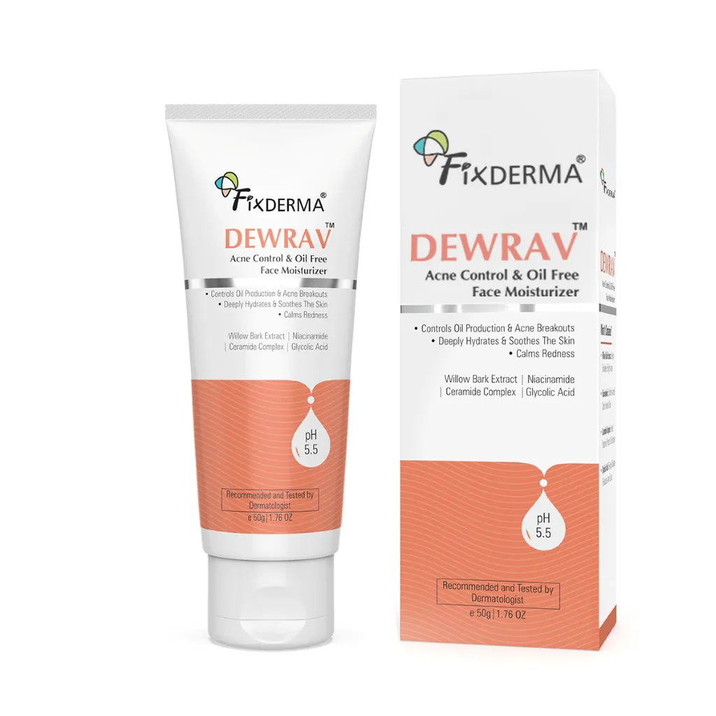 Fixderma Dewrav Acne Control & Oil Free Face Moisturizer