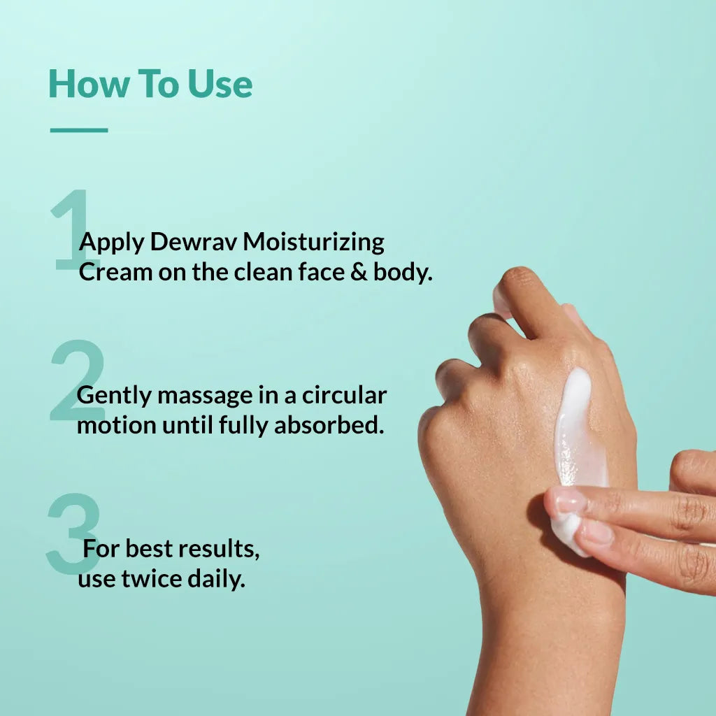Fixderma Dewrav Moisturizing Cream For Dry To Very Dry Skin