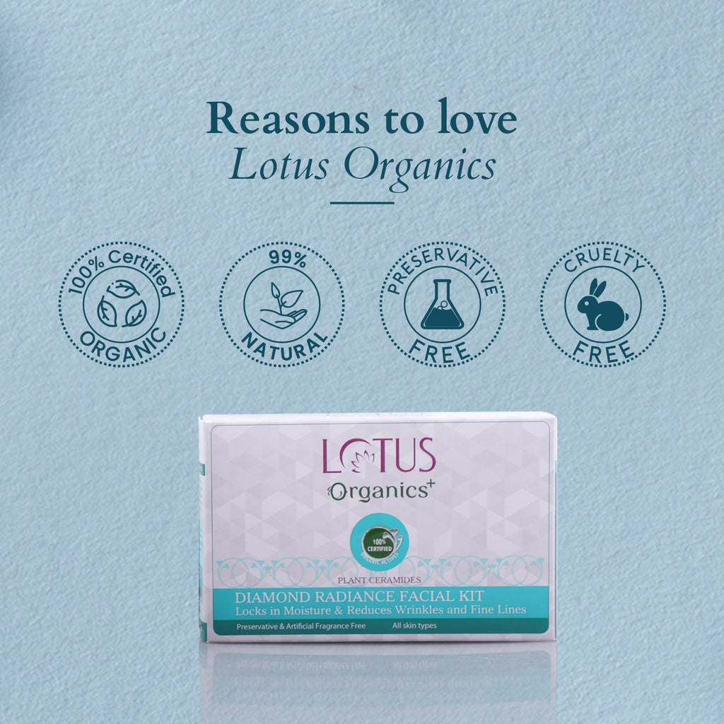 Lotus Organics+ Diamond Radiance Facial Kit